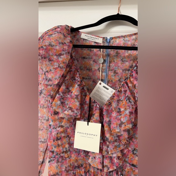 PHILOSOPHY di LORENZO SERAFINI MINI DRESS! Read description!!!!!! - Picture 3 of 6